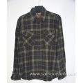 Wholesale Cotton Flannel Brushed Men's Casual Shirts